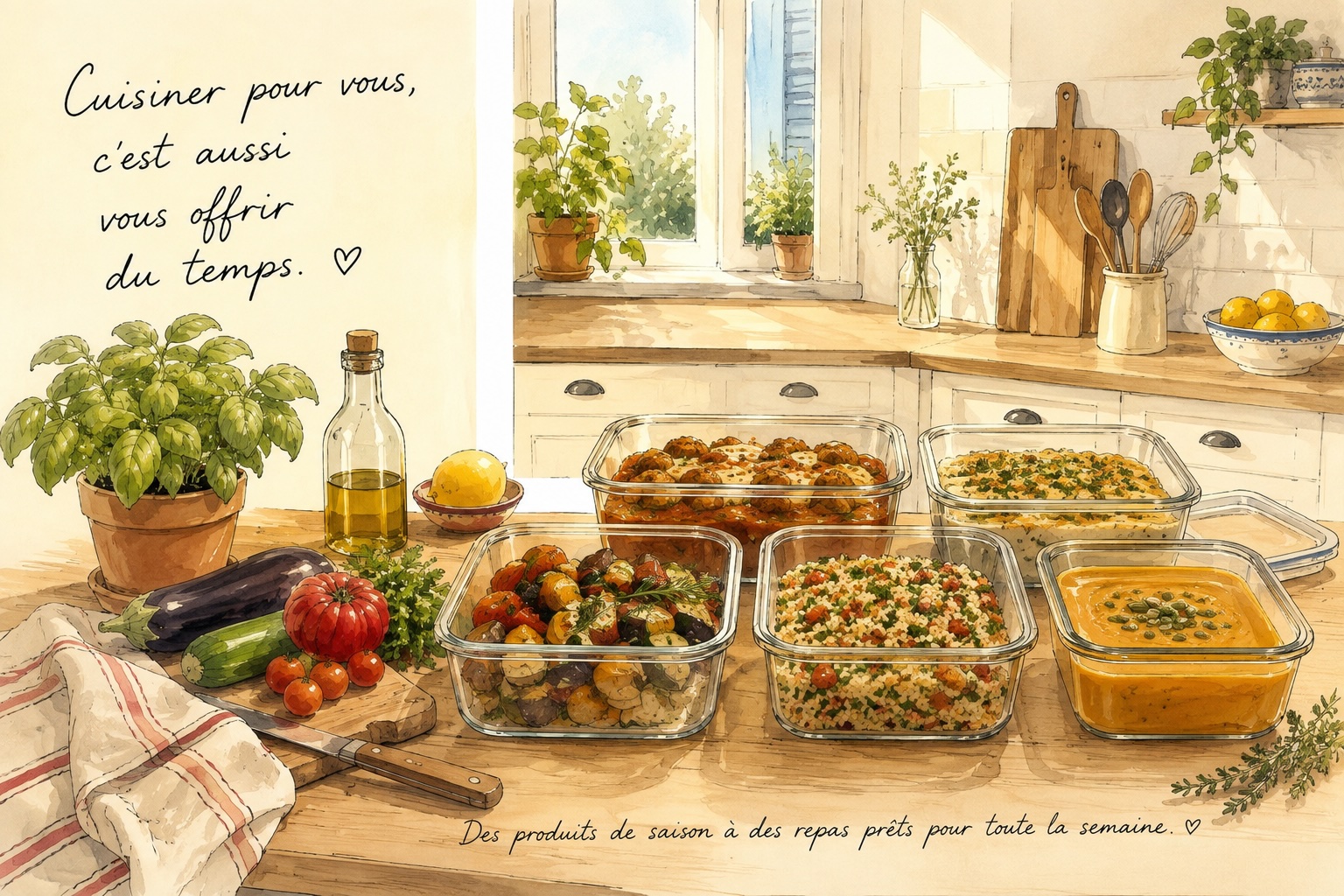 Comment se déroule une prestation de cuisinier à domicile ?