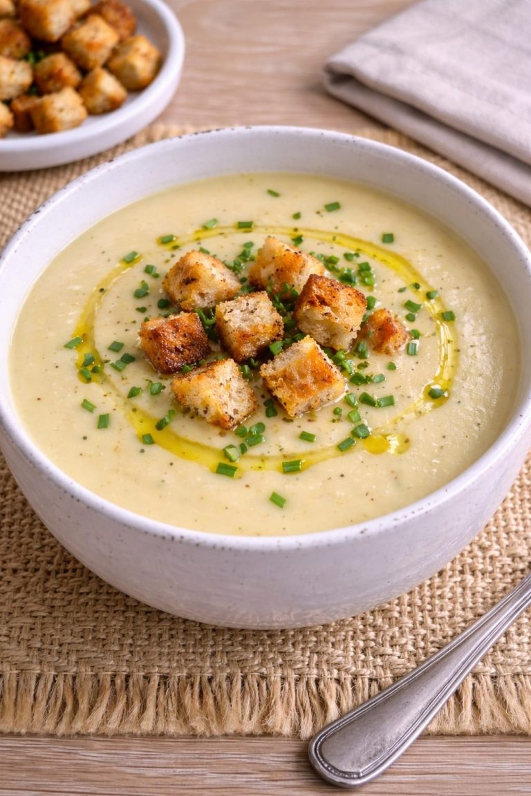 Repas à domicile : Potage Parmentier Repas à domicile : Potage Parmentier